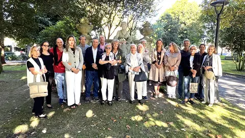 Todos los intervinientes en este homenaje a Emilia Pardo Bazán.