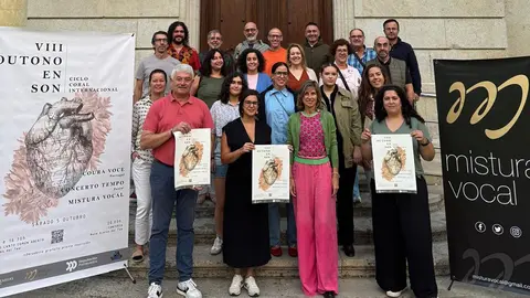 El festival "Outono en Son" regresa a Ponteareas con un taller de canto abierto al público y un concierto en la antigua Nave de Aceiros del Tea.