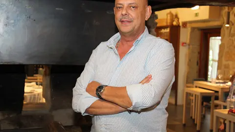 Casimiro Quintas, propietario de l restaurante PIMM's en Ponte de Lima.