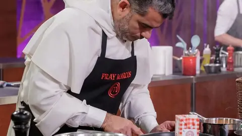 El popular sacerdote y cocinero dominico, fray Marcos J. García S. OP.