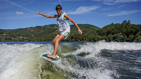 El vigués Ulises Romero del San Telmo de Tui.