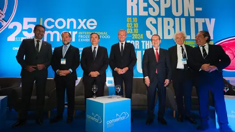 El presidente de la Xunta intervino en la inauguración de la Feria Internacional de Productos del Mar Congelados 2024.