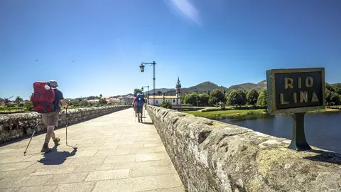Caminho de Santiago ao passar por Ponte de Lima