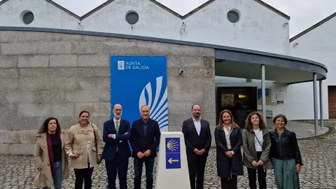 El director de Turismo de Galicia y los delegados territoriales de la Xunta en Vigo y Pontevedra participan en una jornada de trabajo con regidores de varios ayuntamientos.