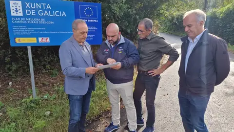 El delegado territorial visitó los resultados de las obras llevadas a cabo gracias al Plan Marco 2023-2024 y anunció las actuaciones que serán posibles gracias a la convocatoria de este año.