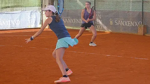 La pareja formada por la viguesa Sol Junquera y la asturiana Iris Álvarez