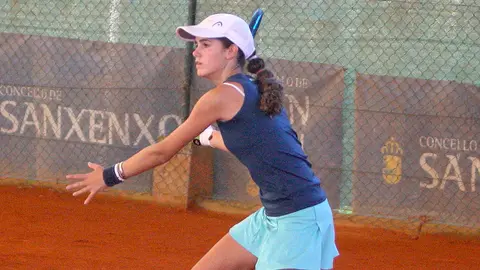 Sol Junquera, la única gallega en cuartos, buscará avanzar ante la número uno del torneo.