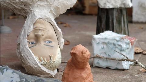 Susanne S.D. Themlitz, presenta no Marco, a linguaxe das cousas mudas.