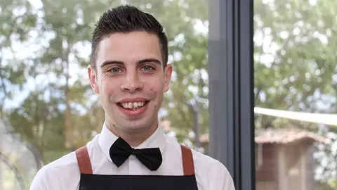 Rafael Carvalho, jefe de sala del Pimm`s.