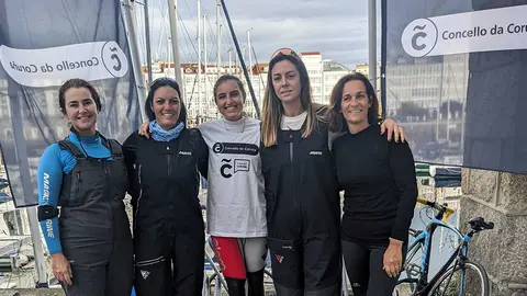 El líder, el equipo del Real Club Náutico de Gran Canaria. MOEBIUS.