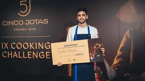 Álvaro Martínez, ganador Cooking Challenge.