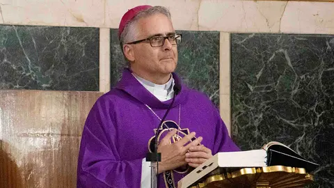 Mons. Antonio Valín, obispo de Tui-Vigo.