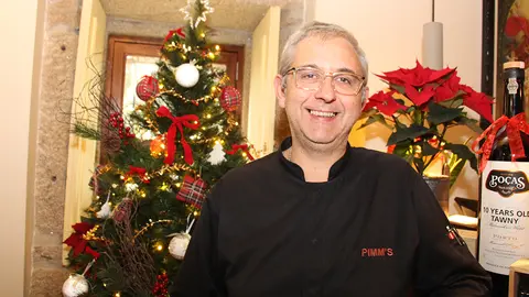Ângelo Silva, gerente del restaurante PIMM'S, en Ponte de Lima.