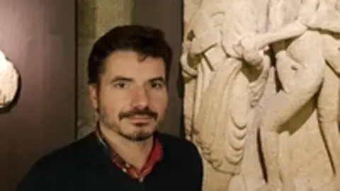 El director del Museo de la Catedral de Santiago, Ramón Yzquierdo Peiró.