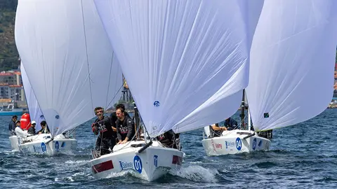 Pazo de Cea (Porto) Marítimo de Canido, Valmy Energy Trader (Bermúdez de Castro) de Marina Coruña y LaGuardia&Moreira (Araújo) del Náutico de Vigo.NEUZA.