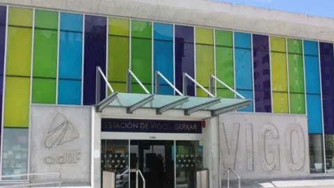 Estación de Guixar, en Vigo.