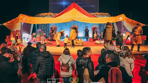 Recepción REis Magos 2024. ARCHIVO.