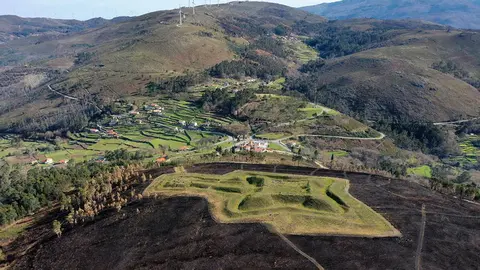 Forte de Bragandelo e lugar do Extremo, Arcos de Valdevez. JOSÉ M. COSTA-GARCÍA.