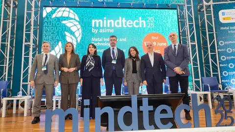 La conselleira de Economía e Industria, María Jesús Lorenzana, participó hoy en el acto de promoción de la 4ª edición de la feria Mindtech 2025.