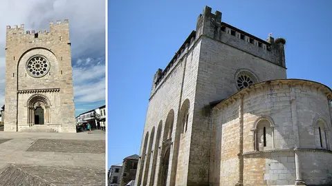 La iglesia de San Nicolás de Portomarín, un tesoro del románico gallego a orillas del Miño