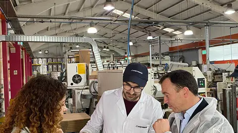 O Vereador Sérgio Mano salientou o papel da Esposack como exemplo de sucesso-