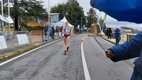 ¡Victoria para Aldara Meilán! La atleta lucense se lleva el oro en el campeonato gallego de marcha.