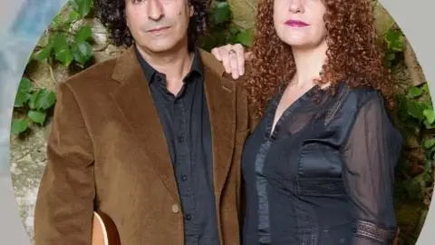 Los músicos Helena de Alfonso y Jose Lara Gruñeiro.