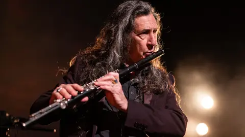 Jorge Pardo, leyenda del flamenco-jazz y ganador de un Grammy. © JOSÉ CALDEIRA.