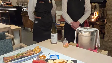 Matilde y Rafael, en sala del PIMM'S.