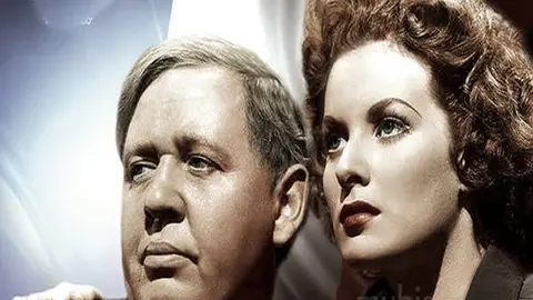 Actores de 'Esta terra é miña', dirigida por Jean Renoir en 1943.