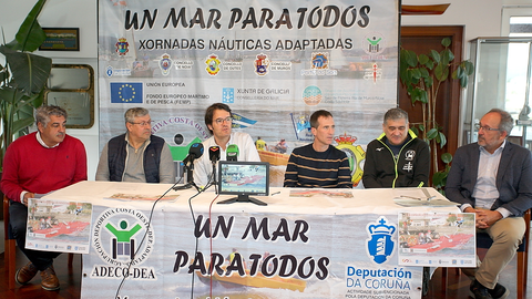 El deporte inclusivo toma impulso: participantes en la presentación del Campeonato de España de Motonáutica Grupo Davila, listos para una temporada emocionante.