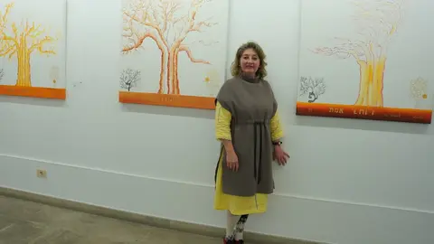 'EMET' de Ehlaba Carballo: Un estudio pictórico de la mística hebrea en Lalín.