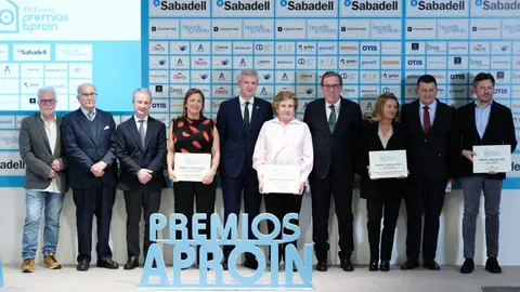 El presidente participó hoy en Vigo en la entrega de los XXIX Premios Aproin.