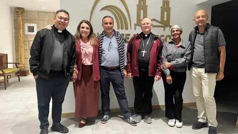 Susana Pradera y Josico Mata, el matrimonio de la izquierda.