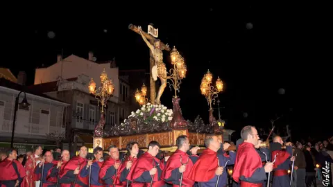 Procesión del silencio en Cangas de Morrazo.