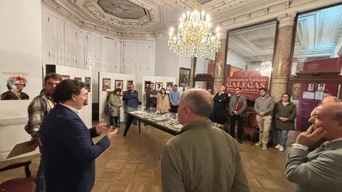 El secretario general de la Emigración reafirmó el apoyo del Gobierno gallego la iniciativas que promuevan la historia de la memoria de convivencia y la cooperación académica transfronteriza.