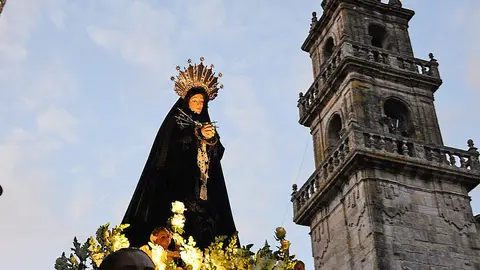 Soledad de María en este Miércoles Santo.