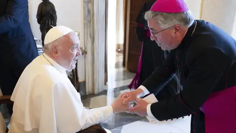 D Nuno com Papa Francisco.