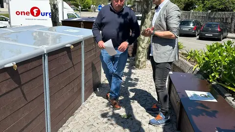 El alcalde Alejandro Lorenzo atento a esta subvención.