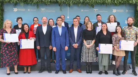 Entrega do distintivo SICTED en Tui.