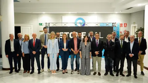 La conselleira de Economía e Industria participó en la presentación del I Consejo Asesor de Stonegal 2025. ARCHIVO.