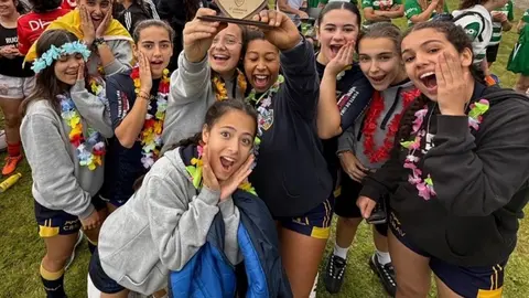 El espíritu de equipo y la pasión por el rugby femenino brillaron en Arcos de Valdevez durante la exitosa jornada inaugural del Circuito Nacional de Super 7's.