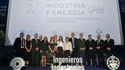 El presidente participó esta noche en la ceremonia de entrega de los XI Premios de la Industria y Energía de Galicia.