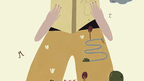 Pormenor do cartel de Historias Fabulosas con Maxia.