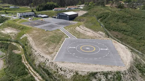 Arcos de Valdevez investe em iluminação noturna para o heliporto.