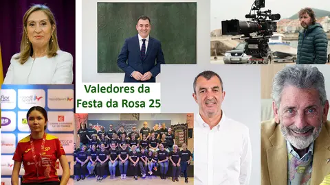 Valedores da festa da Rosa 25.