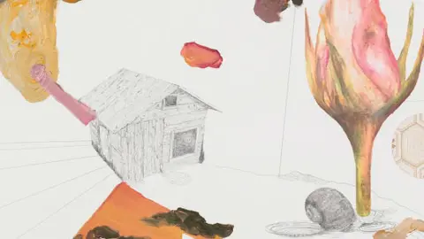 Detalle do cartel da exposición.