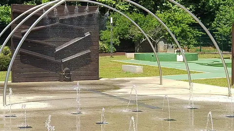 Un dos parque de auga mosenses.