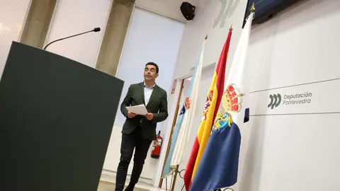 Luís López, presidente da Deputación de Pontevedra.