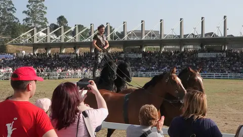 Espectáculo de Paco Martos en la Semana Verde.